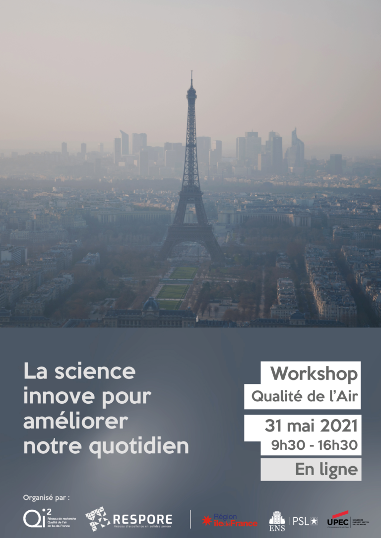 affiche du workshop qualité de l'air